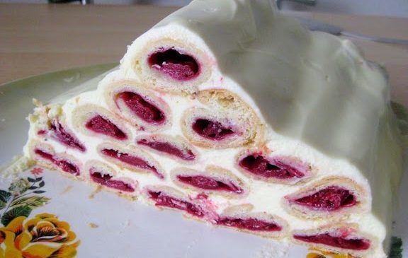 Tortas "Malkos po sniegu"