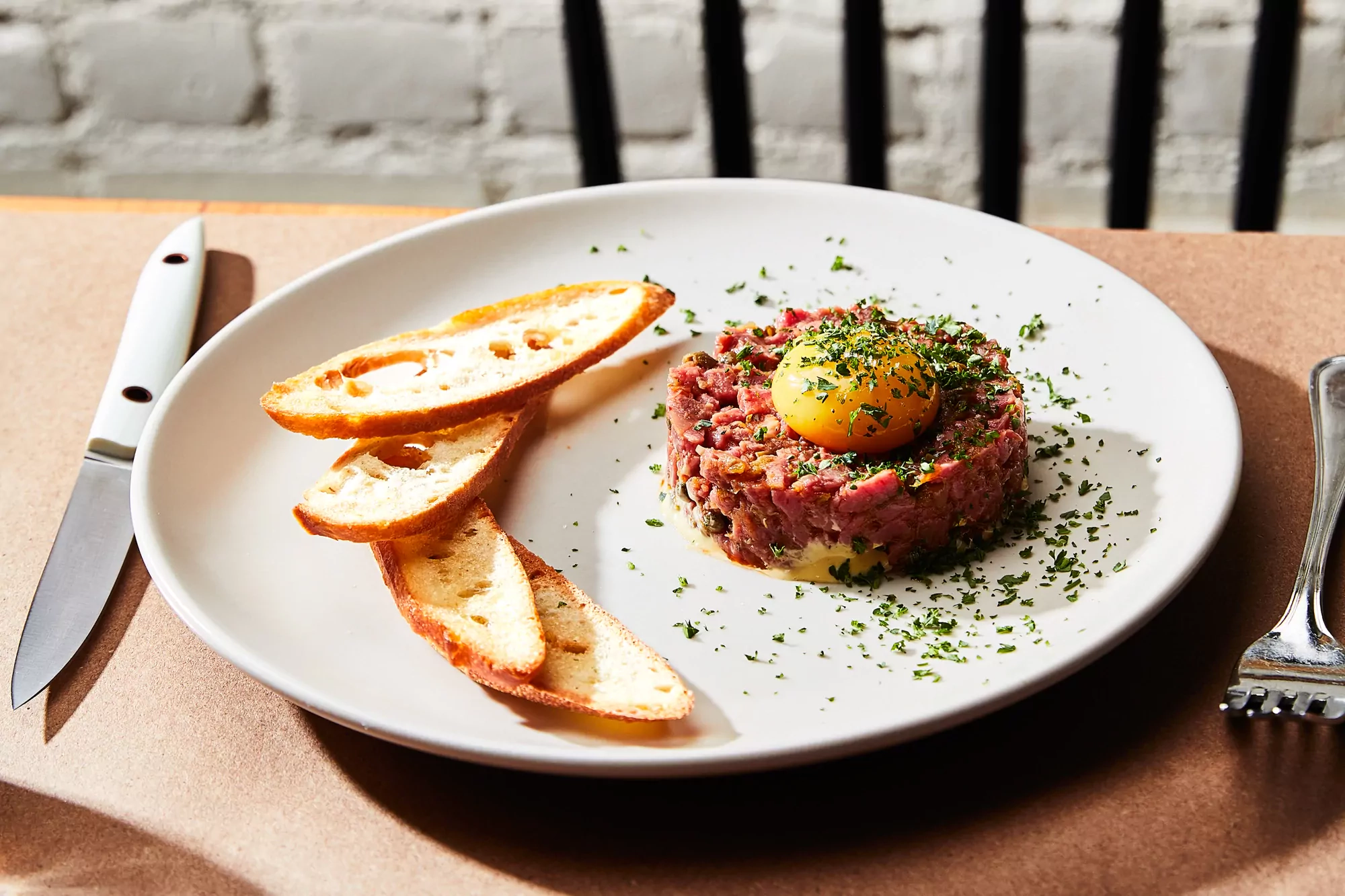 Beef steak Tartare - totoriškas bifšteksas