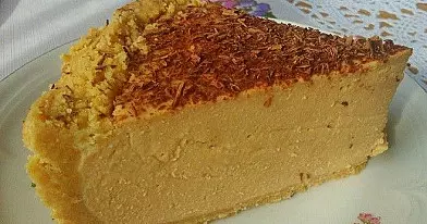 Nekeptas karamelinis varškės tortas