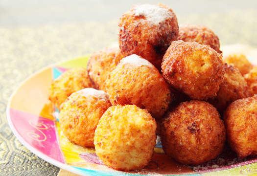 Bulvių kroketai su varške ir džiuvesėliais