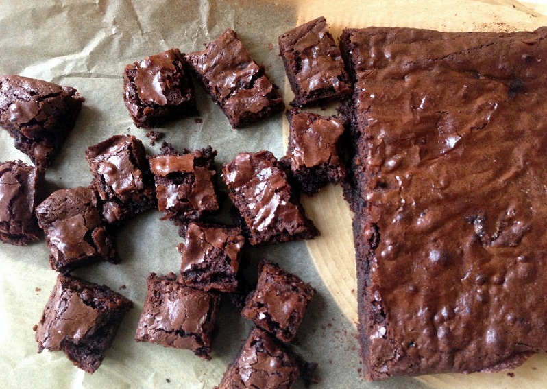 Brownie su oreo - labai skanus, saldus, drėgnas ir LABAI šokoladinis