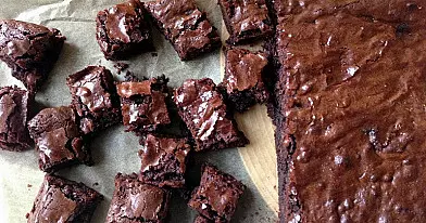 Brownie su oreo - labai skanus, saldus, drėgnas ir LABAI šokoladinis