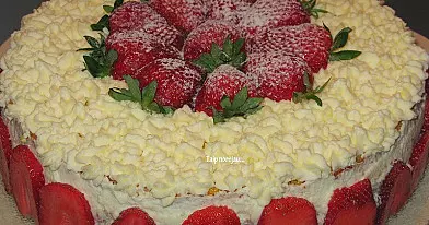 Tortas "Braškinė svajonė" - toks skanus, kad gaminkite iškart du!