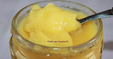 Citrininis kremas (Lemon curd) - tinka plikytų pyragėlių įdarams, tortų kremams!