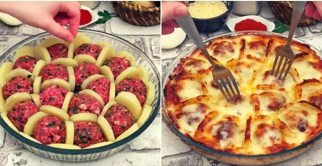 Kukuliai koriuose su bešamelio padažu - nerealiai skanu, o patiekimas nustebino daugelį!