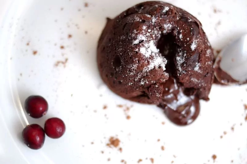 Chocolate fondant - šokoladinis fondantas (desertas fondant au chocolat)