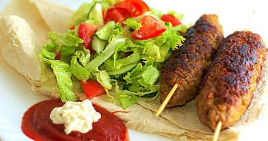 Skanus turkiškas kebabas