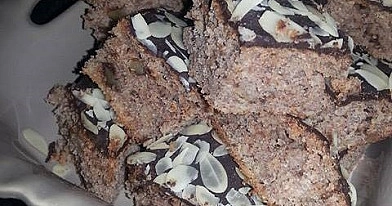 Grikių pyragas su bananais - sveikesnis skanumynas, kuris labai pavyko!