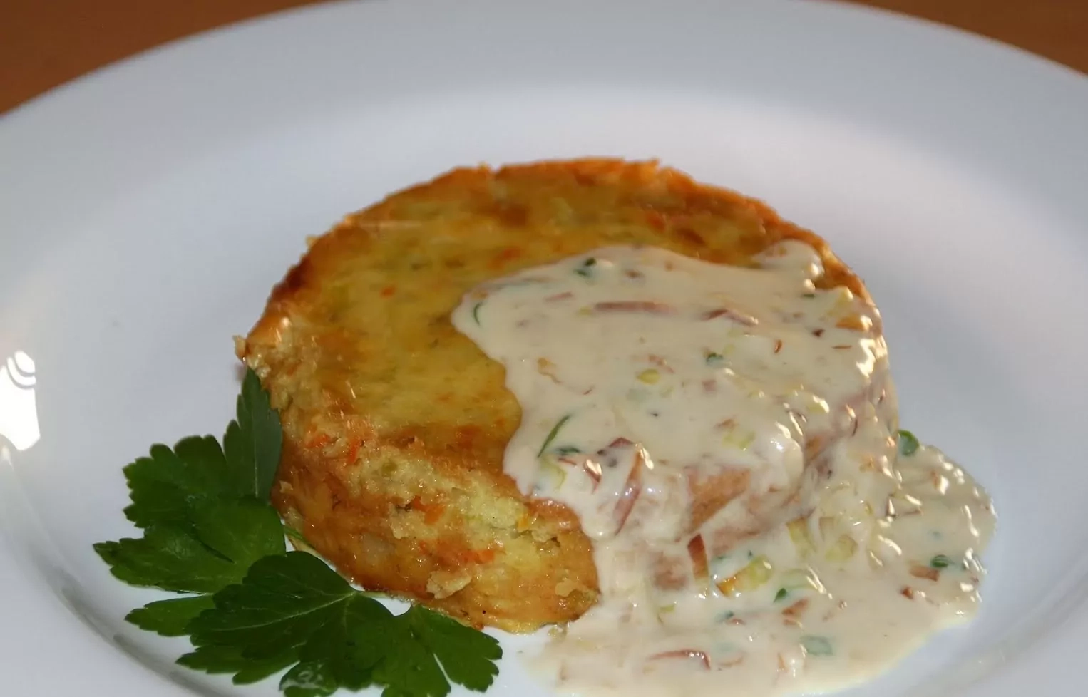 Cukinijų apkepėlė - garantuotai patiks ne tik vegetarams!