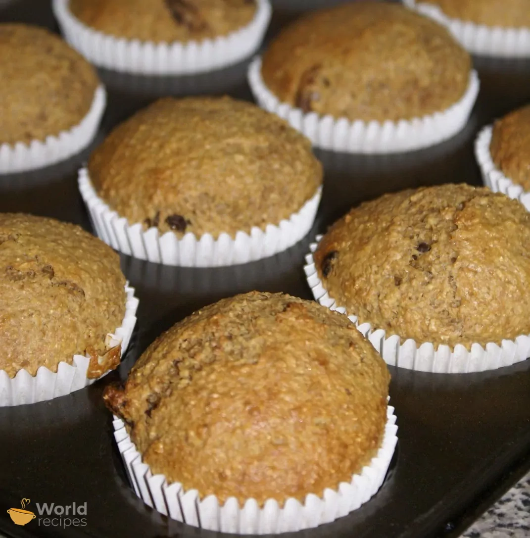 Sveikuoliški maltų linų sėmenų muffin'ai - keksiukai su viso grūdo miltais