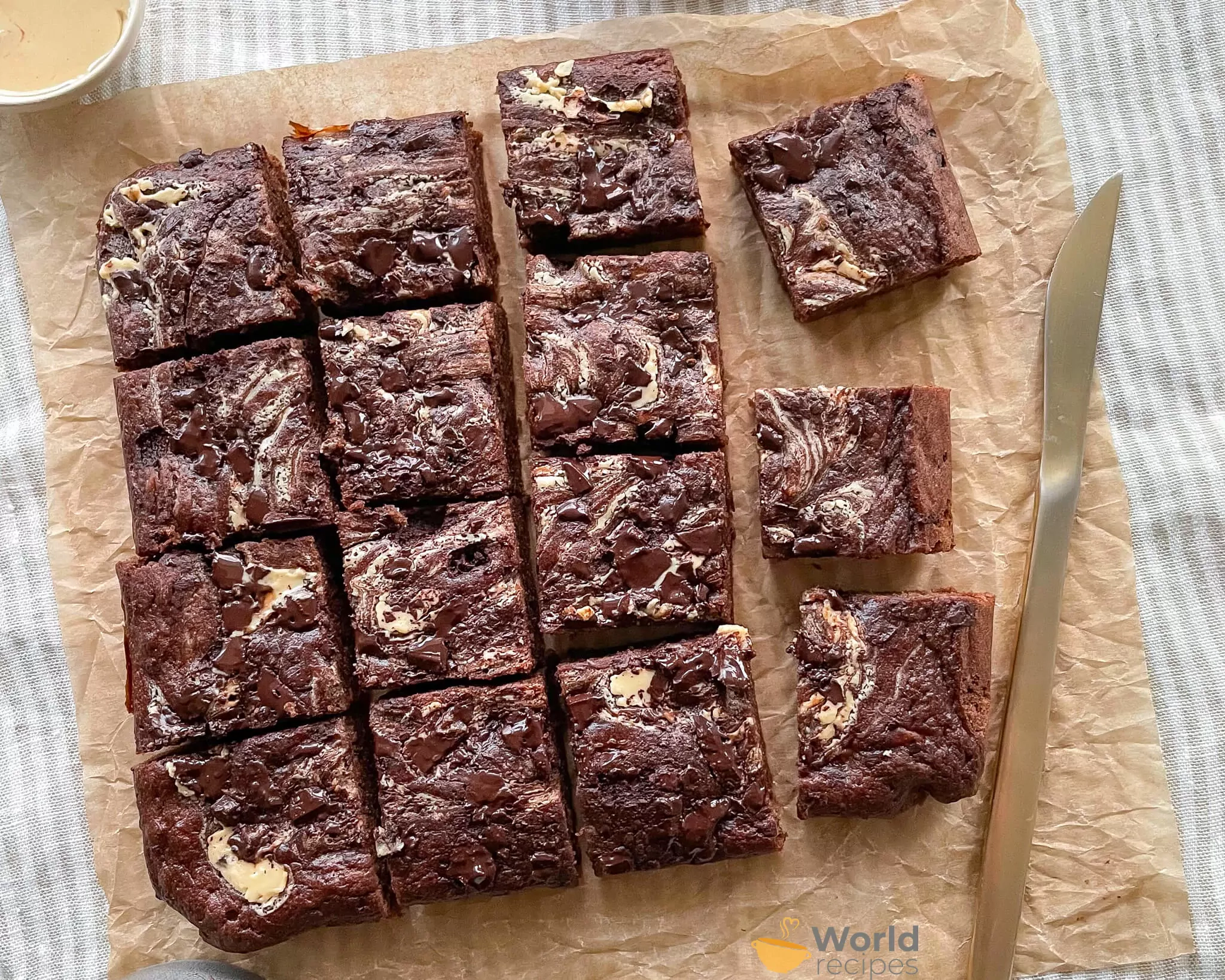 Sveikas brownie - braunis su riešutų sviestu, be miltų