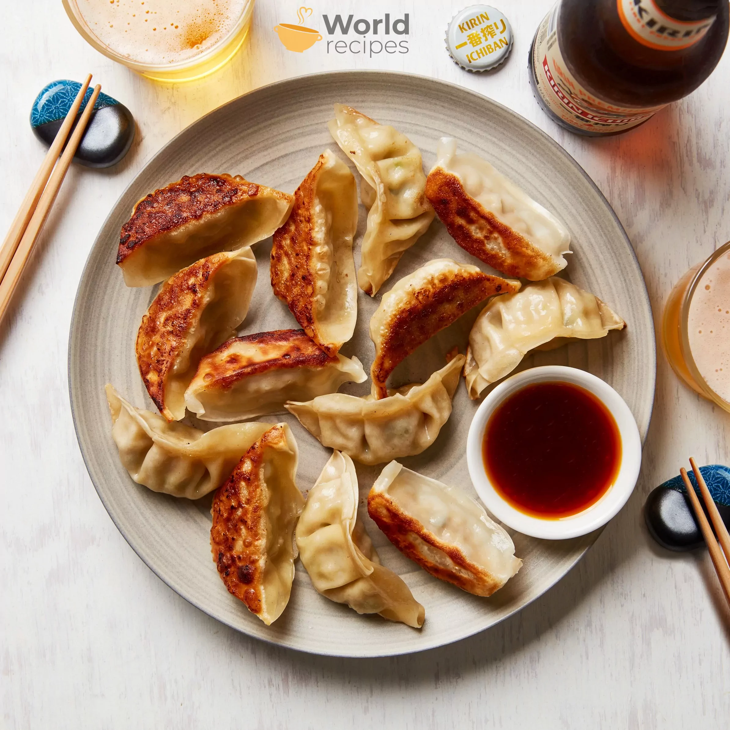 Japoniški koldūnai Gyoza