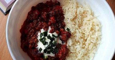 Čili troškinys Chilli Con Carne su faršu