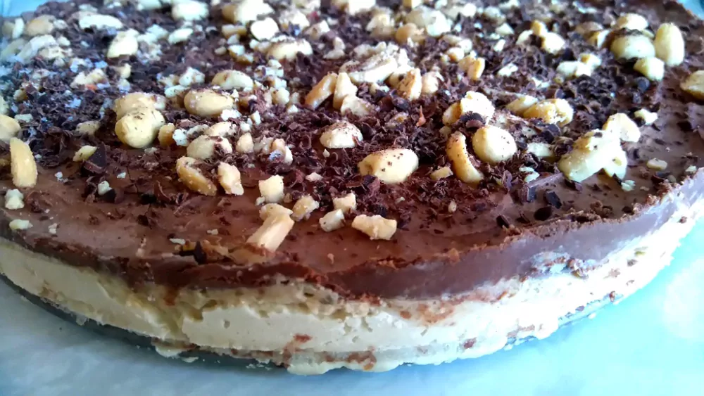 Raw Snickers tortas