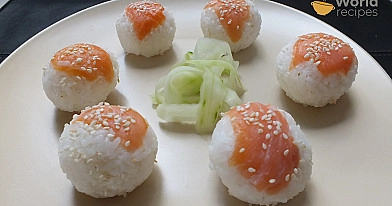 Suši - sushi rutuliukai