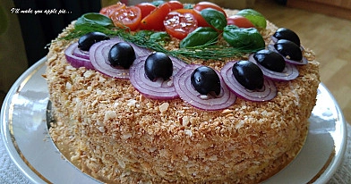 Nesaldus Napoleono tortas su žuvimi