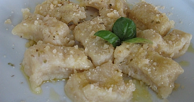 Moliūgų gnocchi su parmezanu