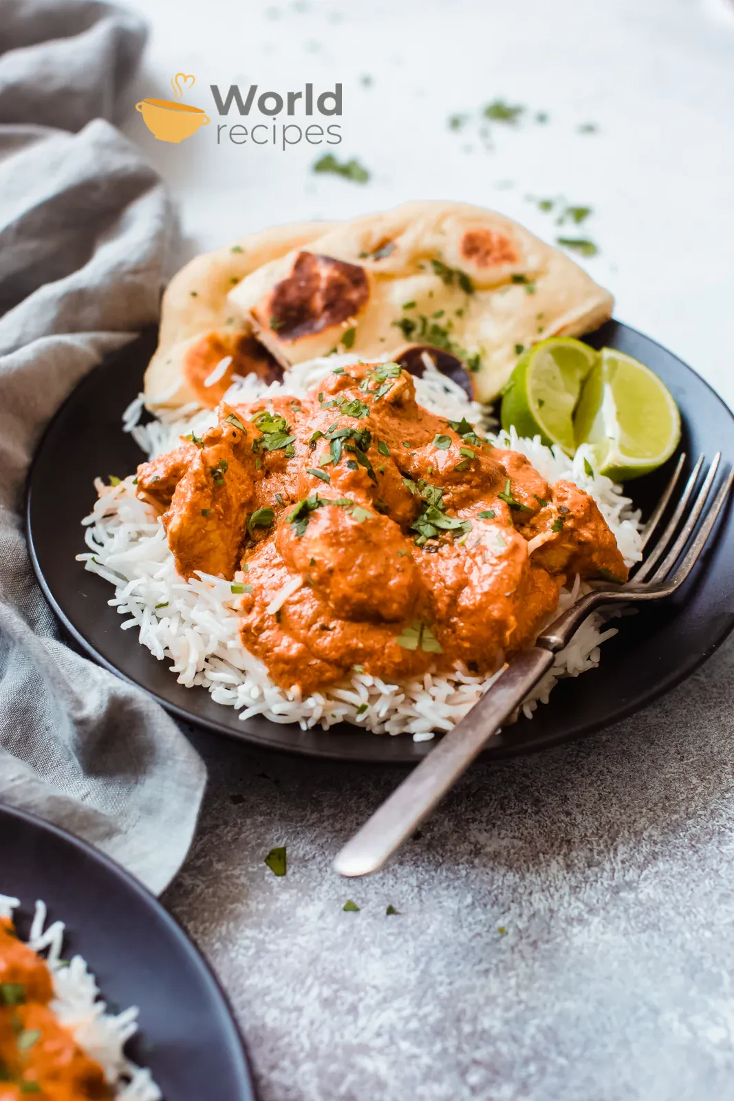 Troškinta indiška vištiena Tikka Masala su grietinėle