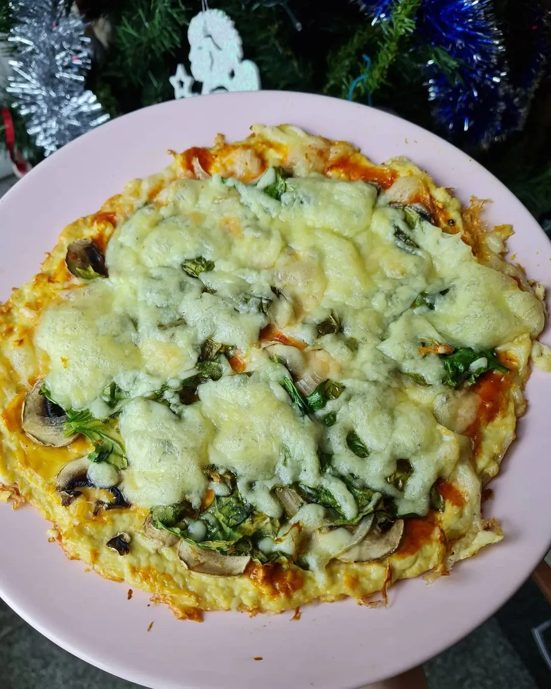 Kitokia pica - vištienos krūtinėlės pagrindu ir sūriu, kepta orkaitėje 🍕😋