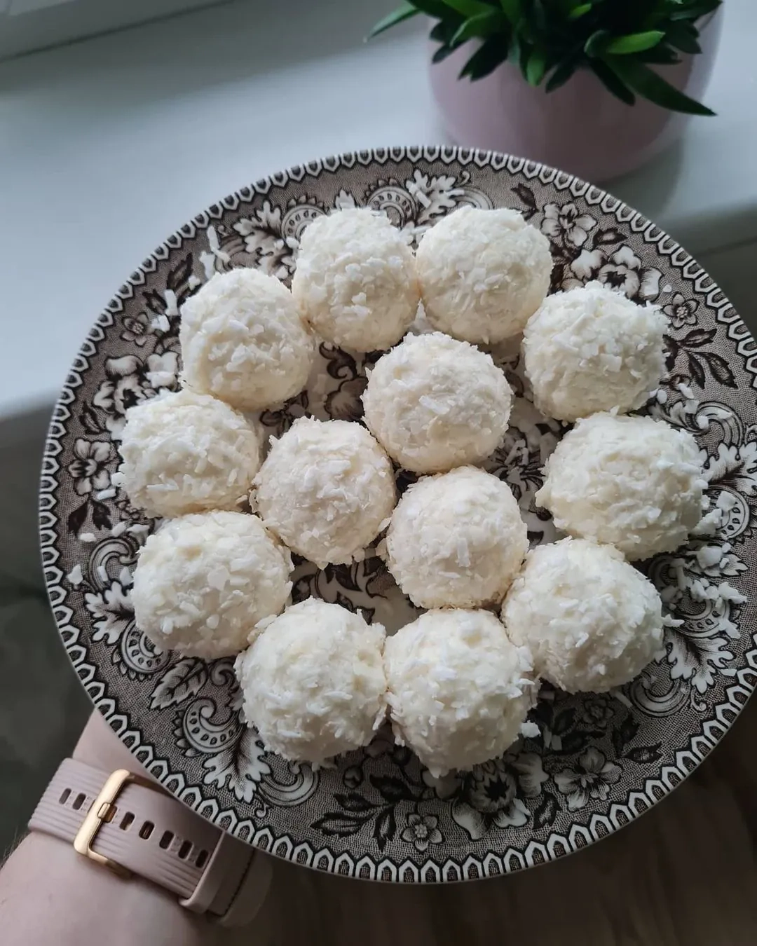 Varškiniai rutuliukai su migdolais - ale "raffaello" 😊