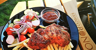 Kiaulienos sprandinės bbq kepsniai