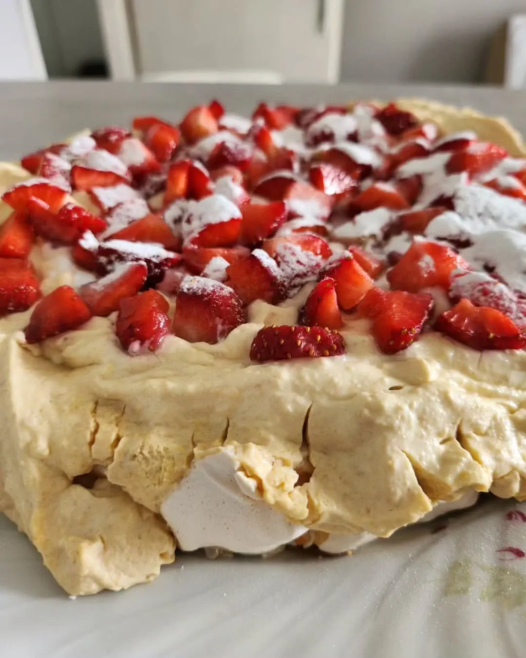 Desertas "Pavlova" - geriausias receptas