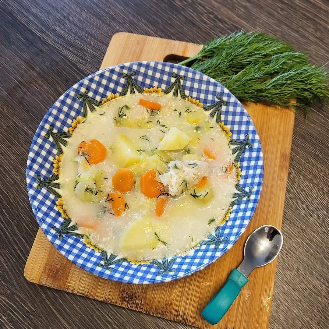 Skaniausia žuvienė iš lašišos galvos