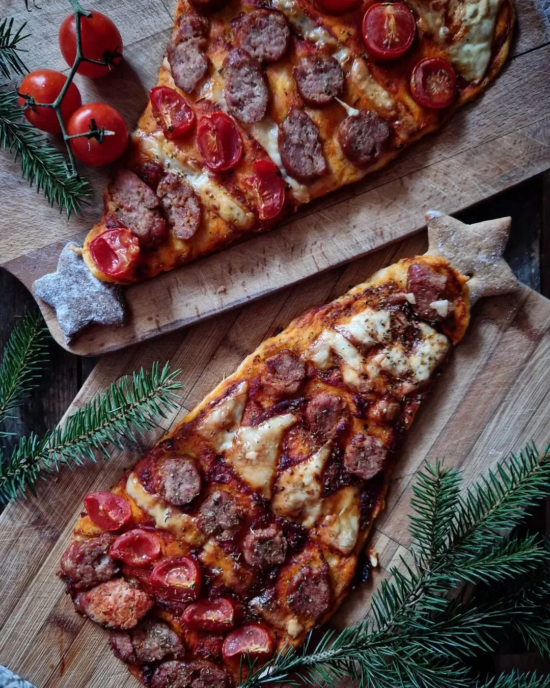 Peperoni pizza - Pica su mocarela su pepperoni dešra