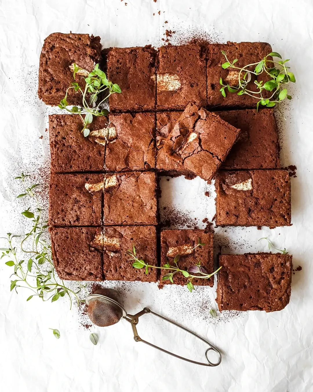Skaniausias Beatos Chocolate Brownie, šokoladinis pyragas - receptas su kakava