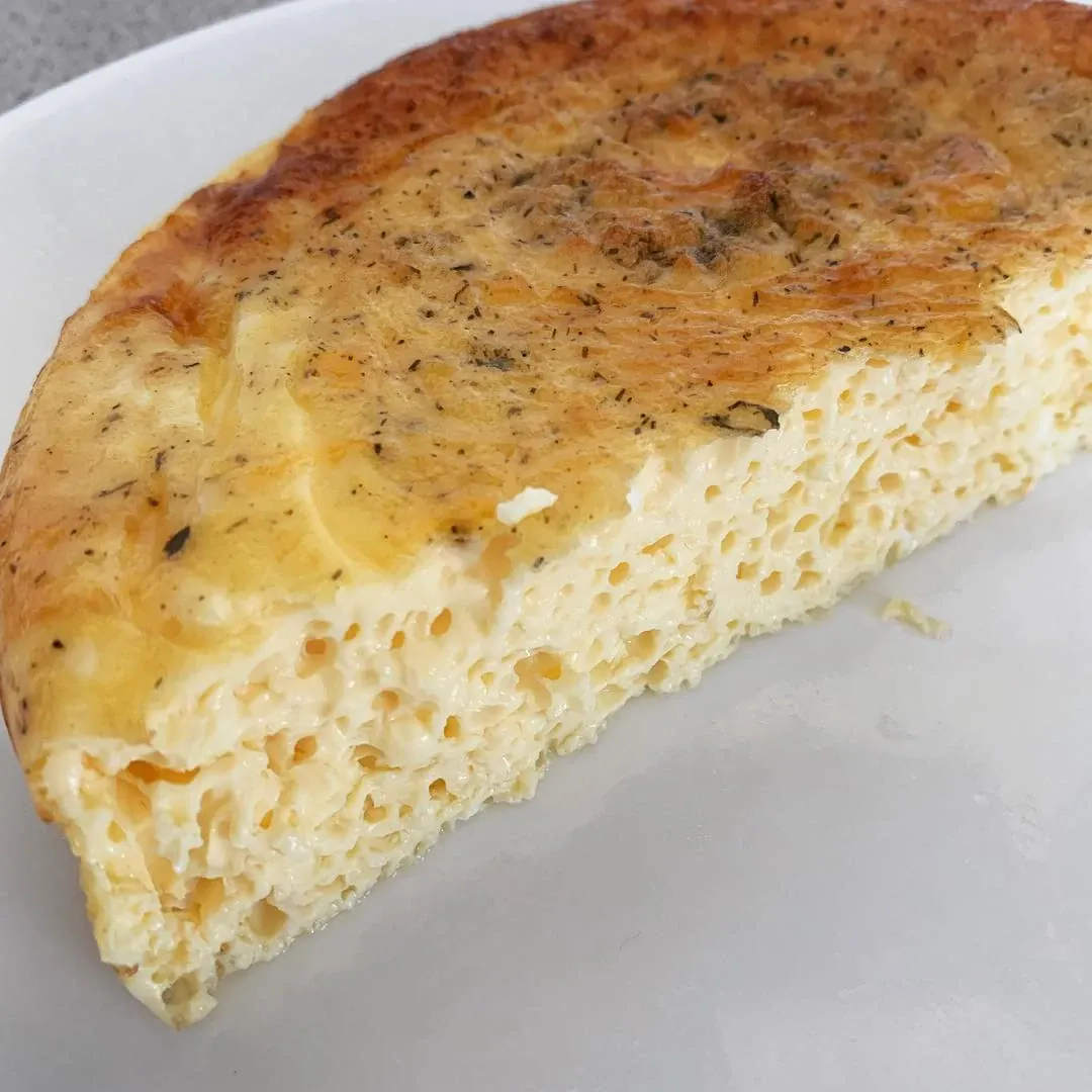 Paprastas omletas orkaitėje su pienu