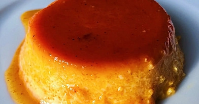 Crème caramel - vanilinis desertas su karamele