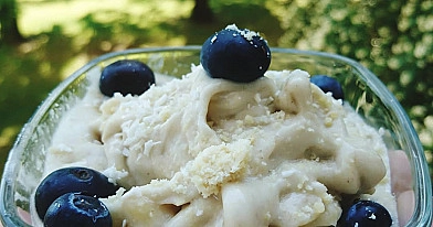 Veganiški Pina Colada ledai be pridėtinio cukraus