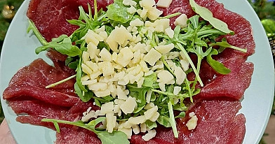Jautienos išpjovos karpačio (carpaccio) - geriausias receptas