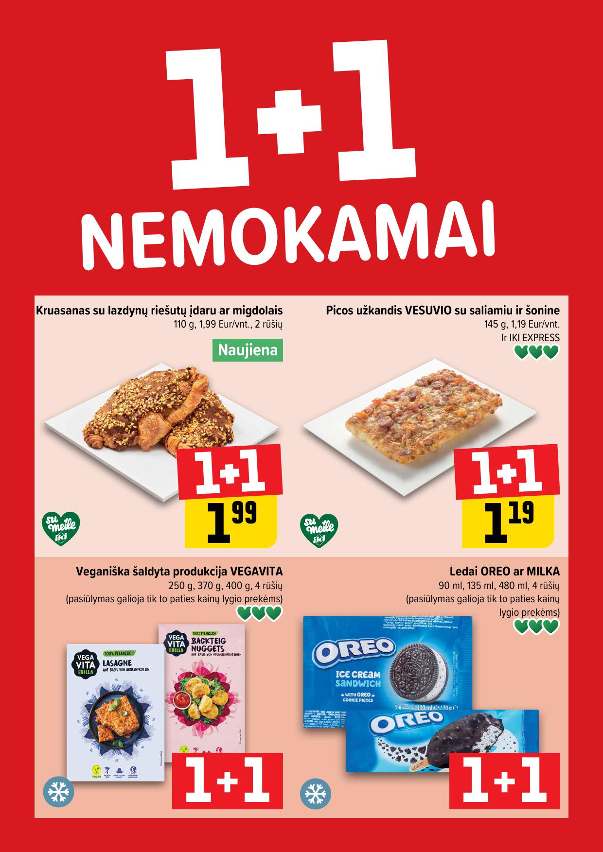 IKI akcijų leidinukas "Daugiau yra pigiau 1+1 nemokamai" 2025.05.05 - 2025.05.11