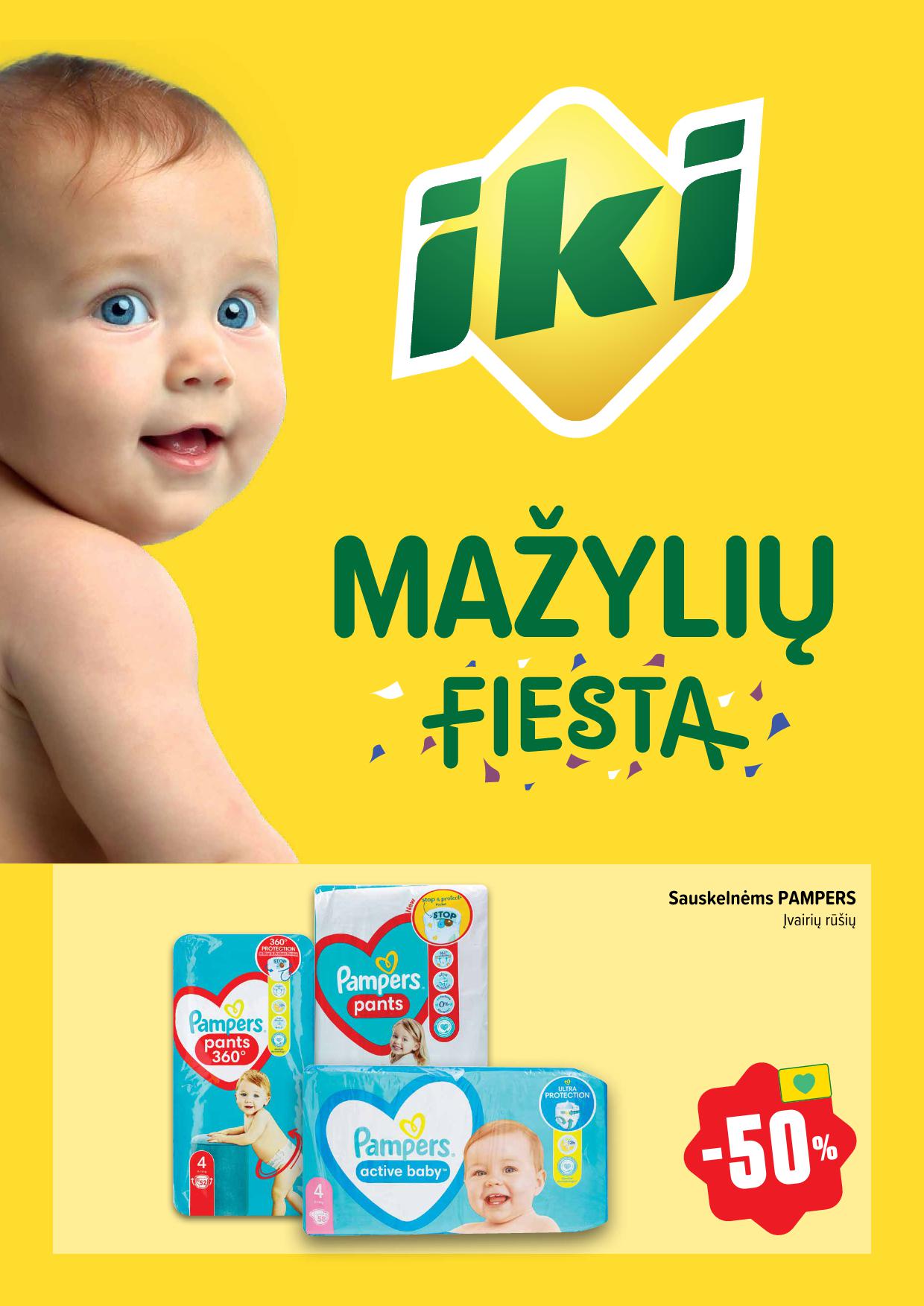 IKI katalogas "Mažylių fiesta" 2025.05.05 - 2025.05.11