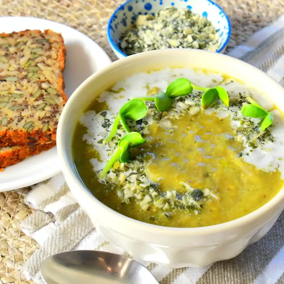 Ultra kreminė tiršta brokolių ir žaliųjų lęšių sriuba 🥦