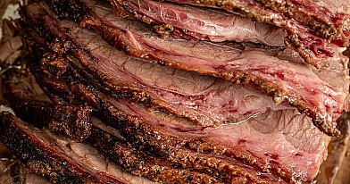 Troškinta jautienos krūtininė (beef brisket)