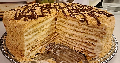 Mamos (klasikinis) medaus tortas