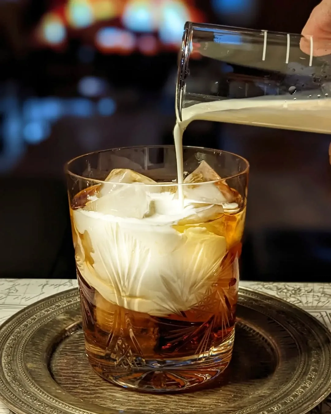 Black Russian (Juodasis rusas) kokteilis su degtine ir kavos likeriu