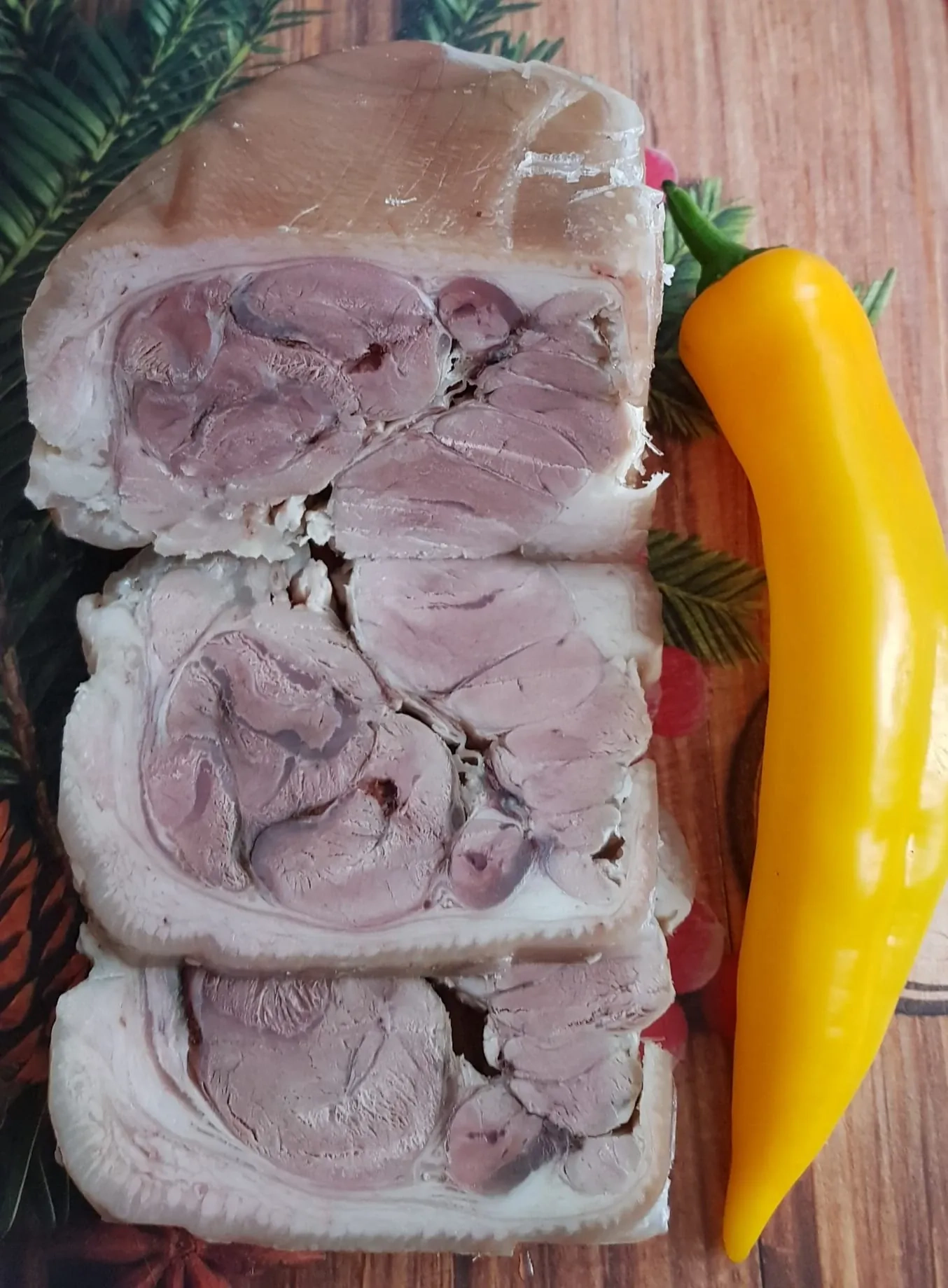 Kiaulienos liežuvio vyniotinis - slėgtainis