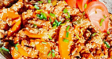 Šiltos bolivinės balandos ir stir-fry daržovių salotos 🔥🍲