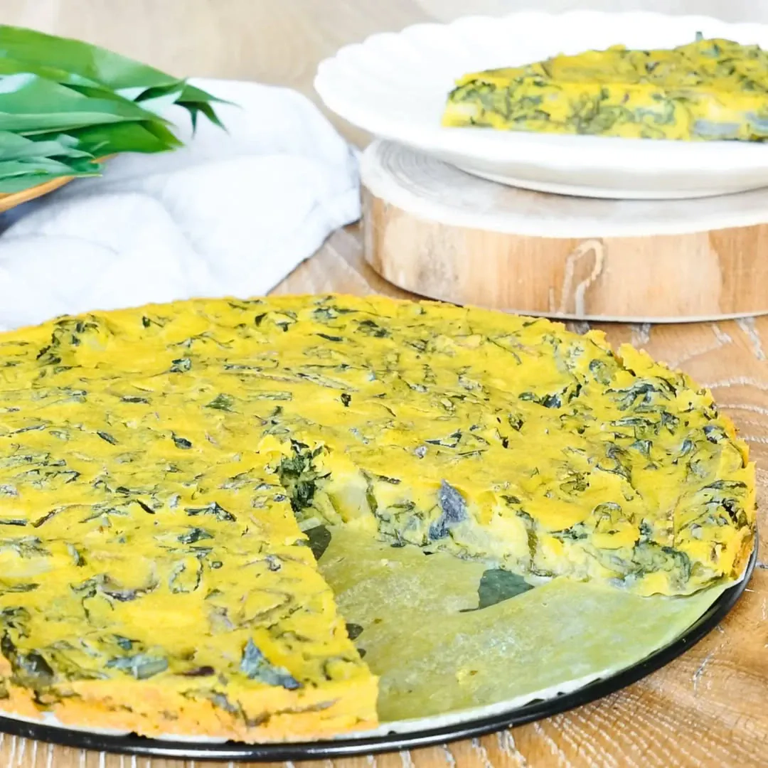 Veganiška laukinių žalumynų apkepėlė be glitimo🥮
