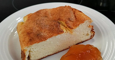 Makaronų ir varškės apkepas pagal Beatą