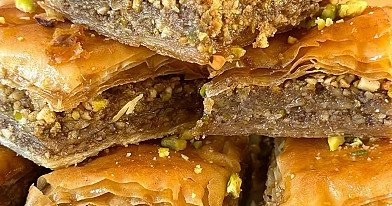 Skaniausia turkiška baklava su filo tešla