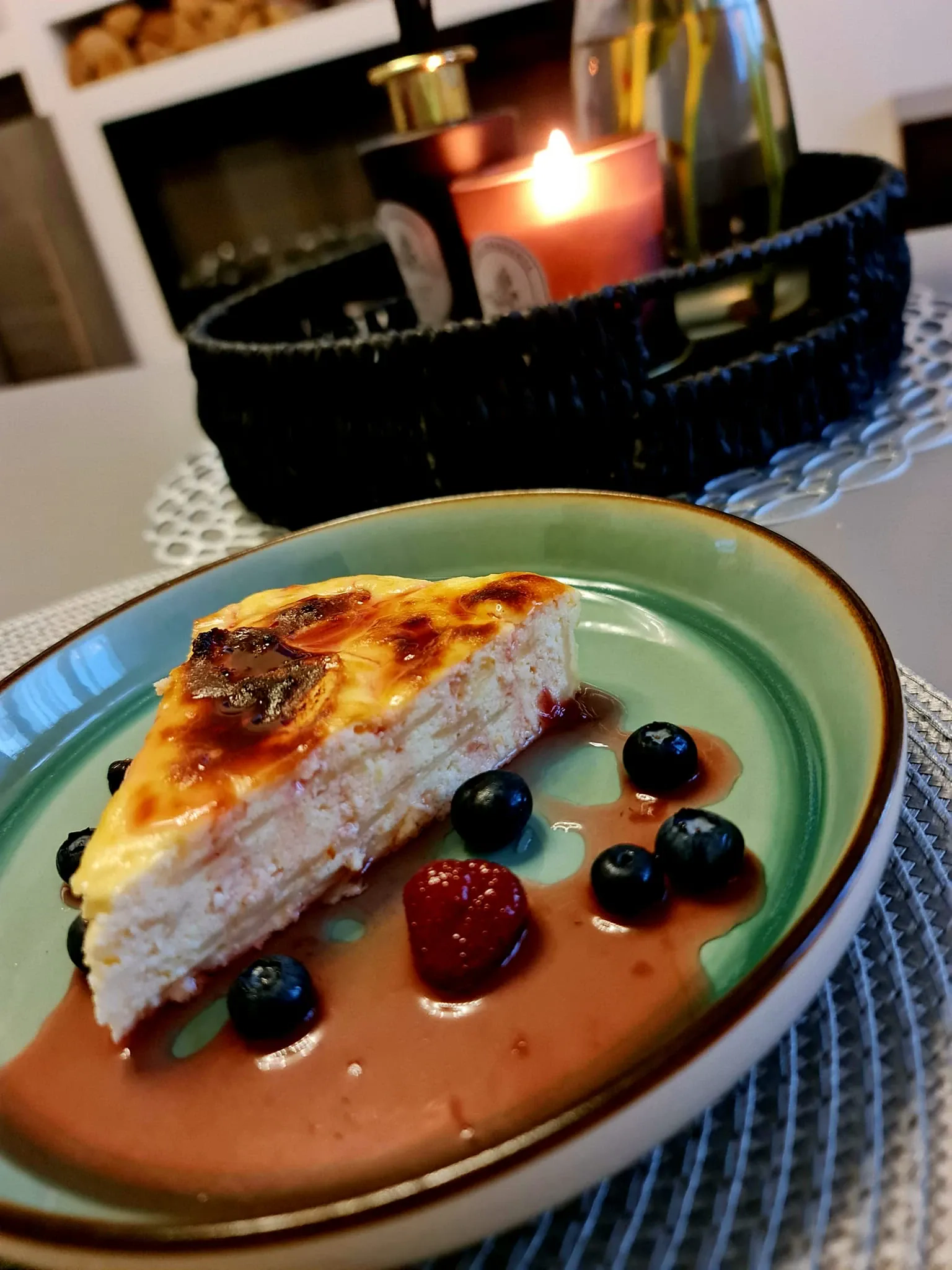 Varškės ir lavašo apkepas