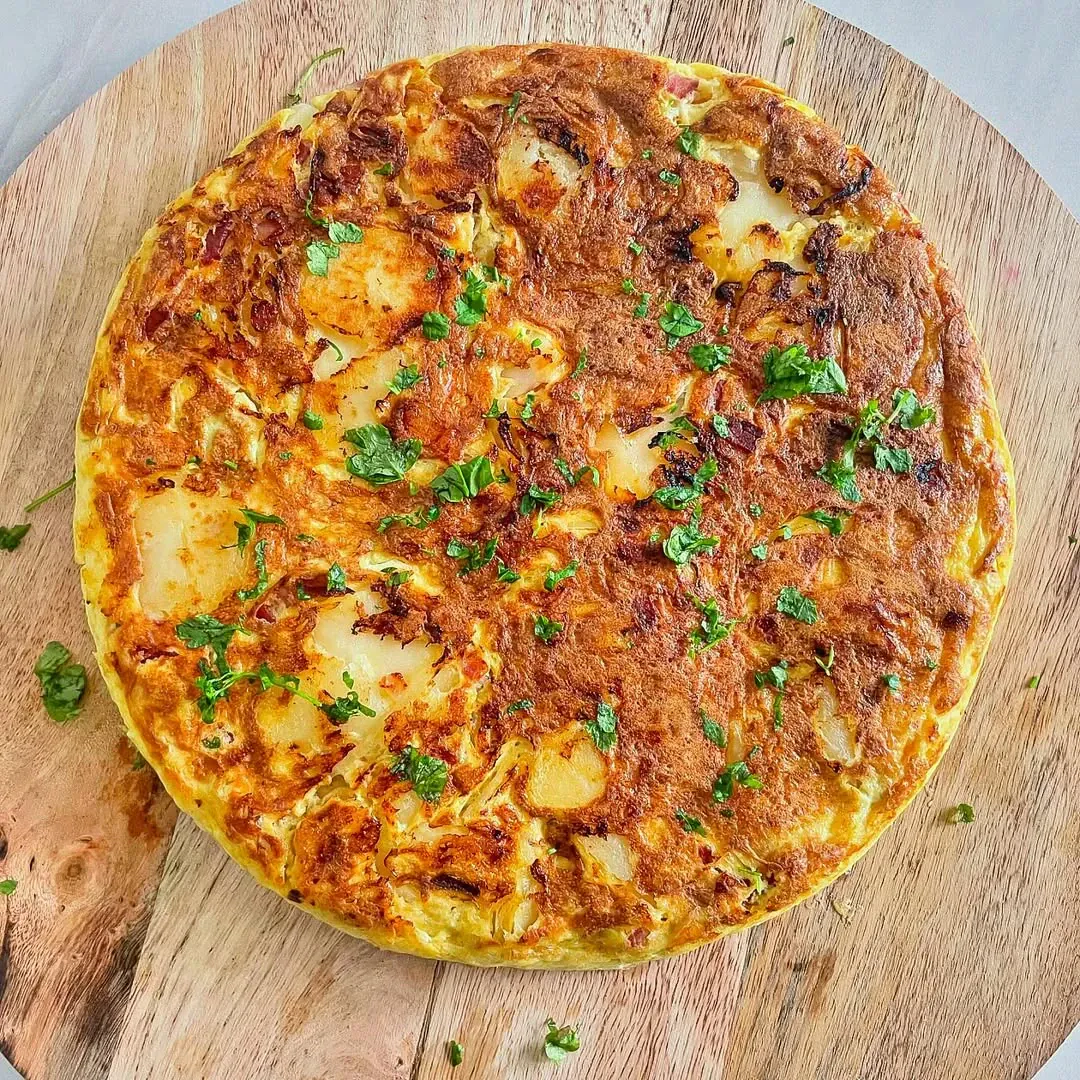 Ispaniška bulvių tortilija (Tortilla de Patatas)