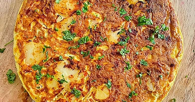 Ispaniška bulvių tortilija (Tortilla de Patatas)