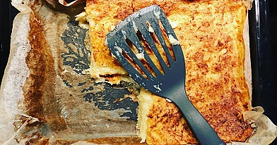 Naminis bulvių kugelis be pieno