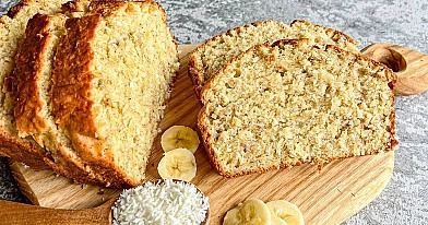 Mielinė bananų ir medaus duona
