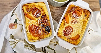 Varškės užkepėlės su abrikosais, karšto oro gruzdintuvėje 🍑🥧